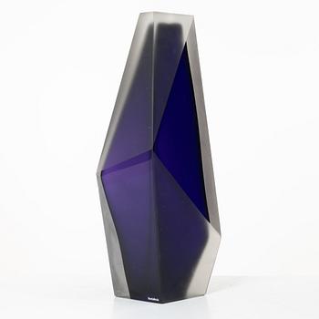 Lena Bergström, Sculpture, glass, "Skyscraper one New York", Kosta Boda, 2023.