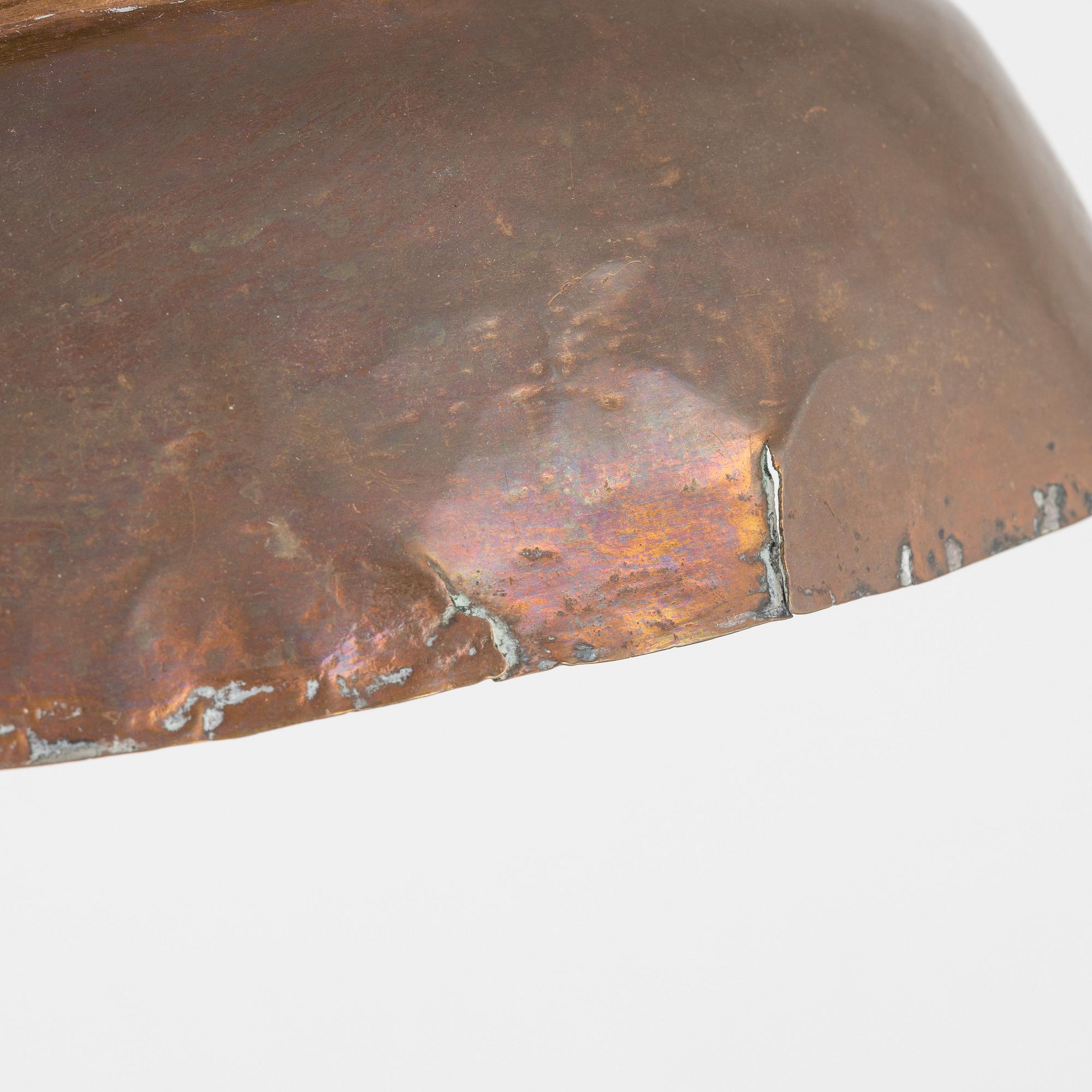 Five copper moulds, 18th/19th Century.