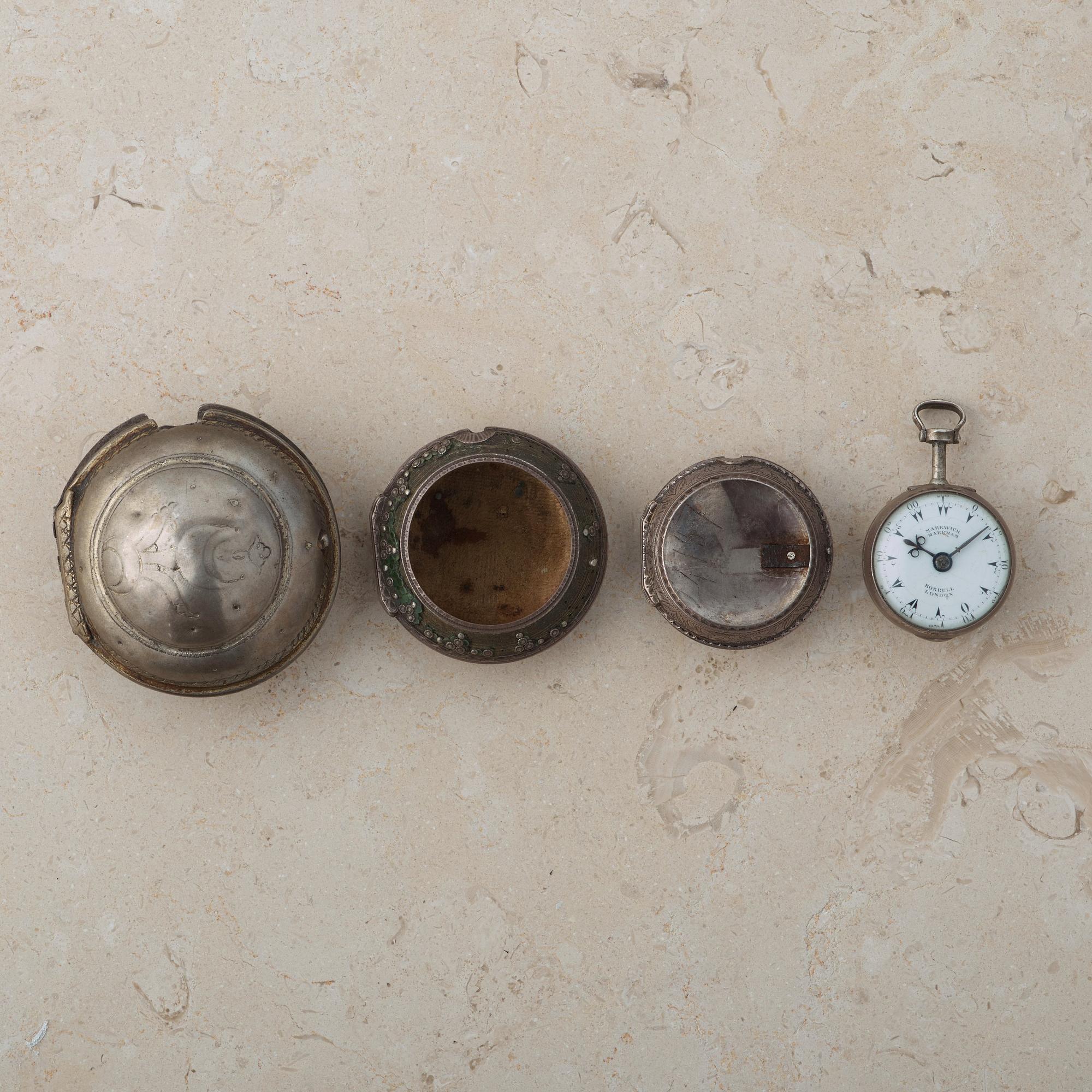 MARKWICK MARKHAM, Borrell, London, pocket watch, 28,5-52 mm, made for the Turkish market,