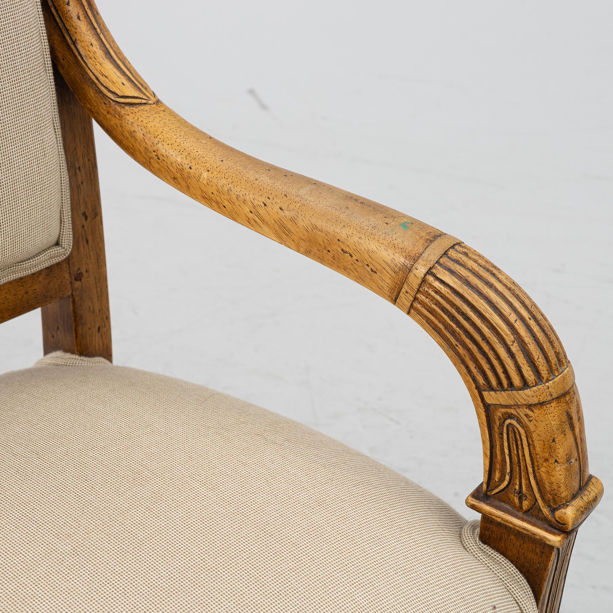 Children's chairs, two pieces, circa 1900.