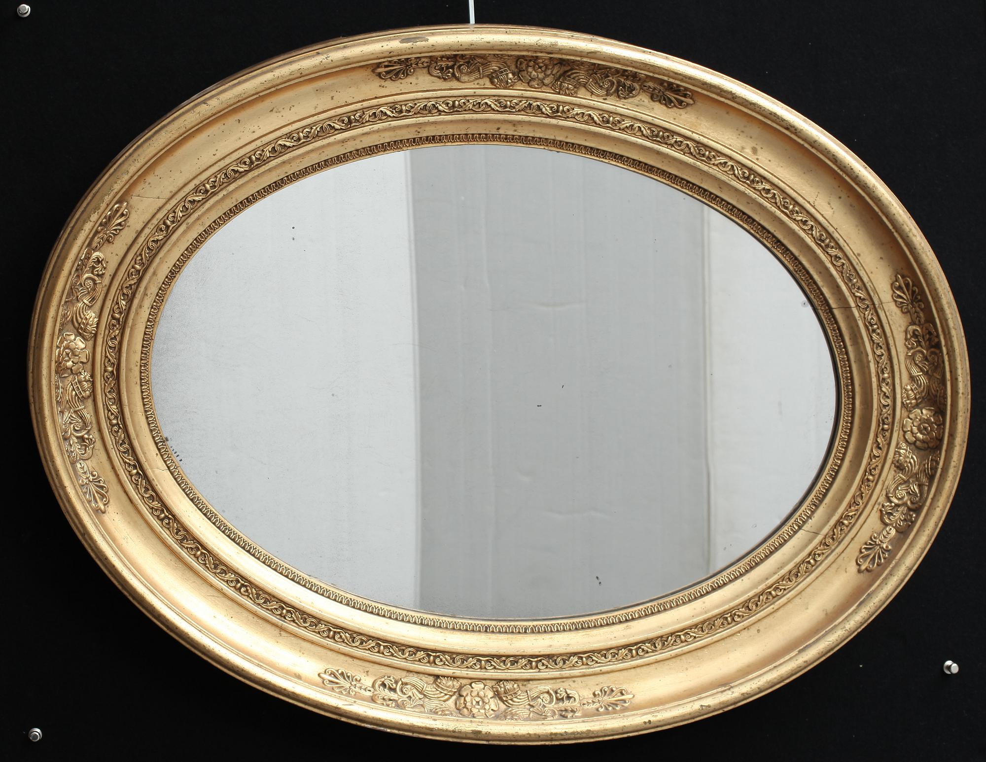 SPEGEL, senempire, Danmark, 1800-talets mitt.