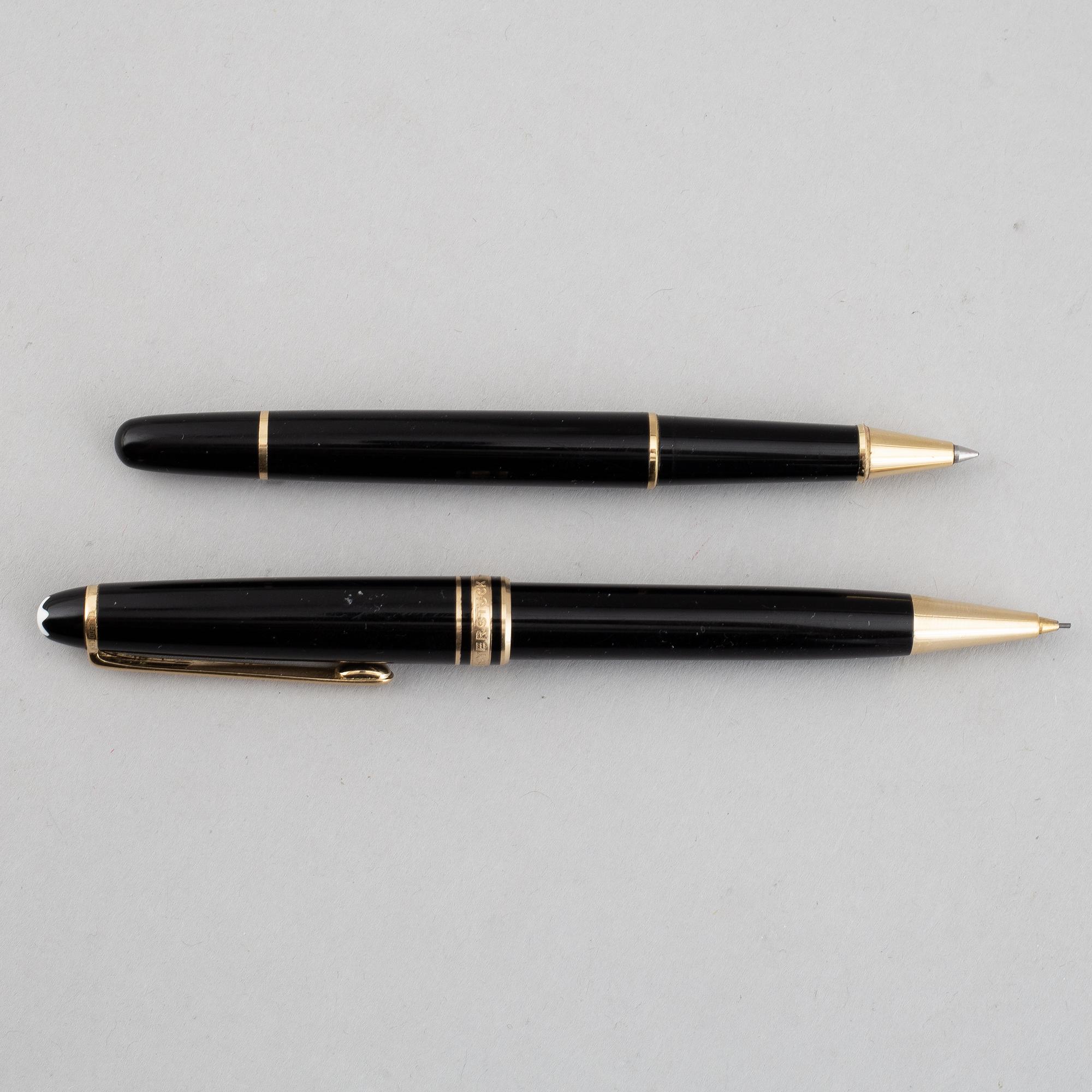 Montblanc, stift- samt kulspetspenna, Meisterstuck, 1900-talets andra hälft.