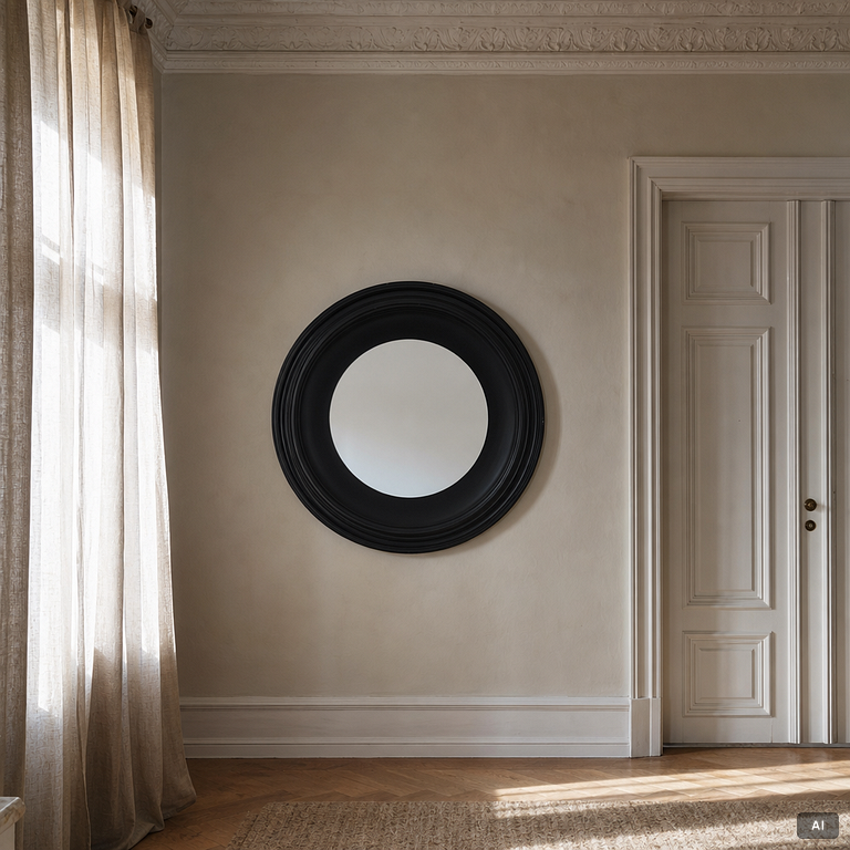A mirror, contemporary manufacture.