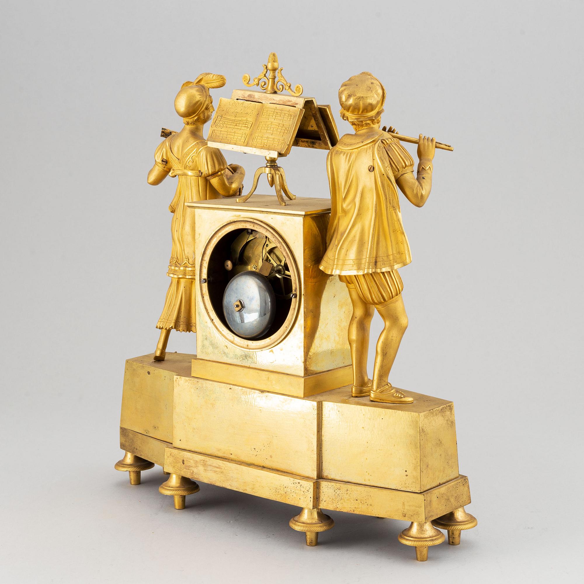 Bordspendyl, Empire, Frankrike, 1800-talets första hälft.