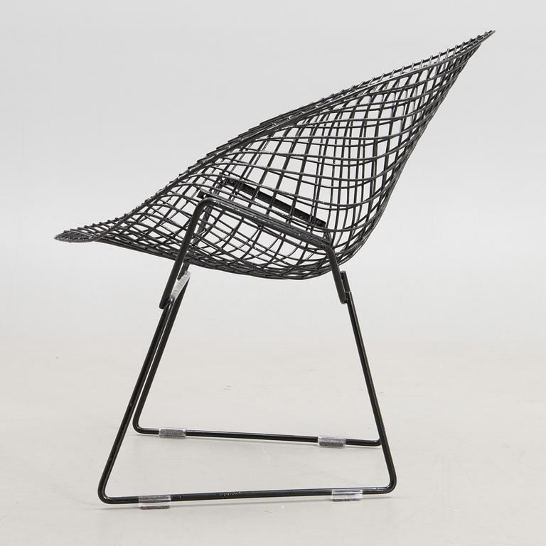 HARRY BERTOIA, fåtölj, "Diamond chair", 1900-talets senare hälft.