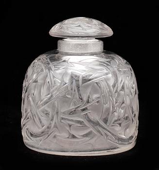 FLACONG, glas René Lalique, Frankrike. 1900-talets andra hälft.