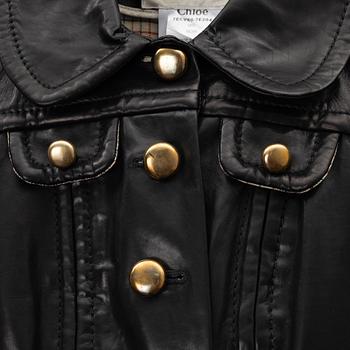 Chloé, skinnjacka, 2007, fransk storlek 36 enligt etikett.