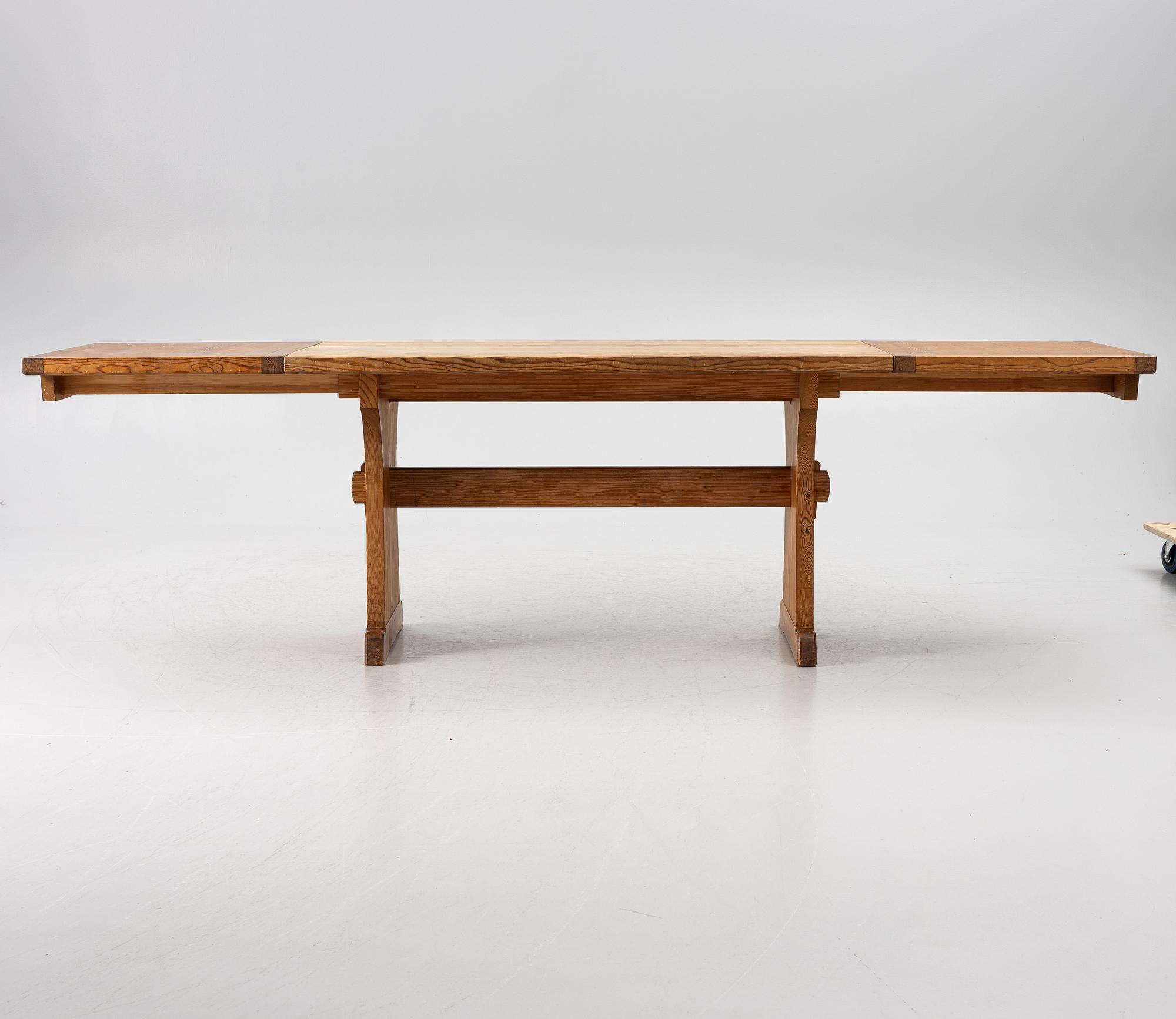 Nordiska Kompaniet, matbord, i "Lovö"-serien, ritningsnr 42127, 1940-tal.