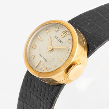 Rolex, Precision, "Star Dial", wristwatch, 15.5 mm.