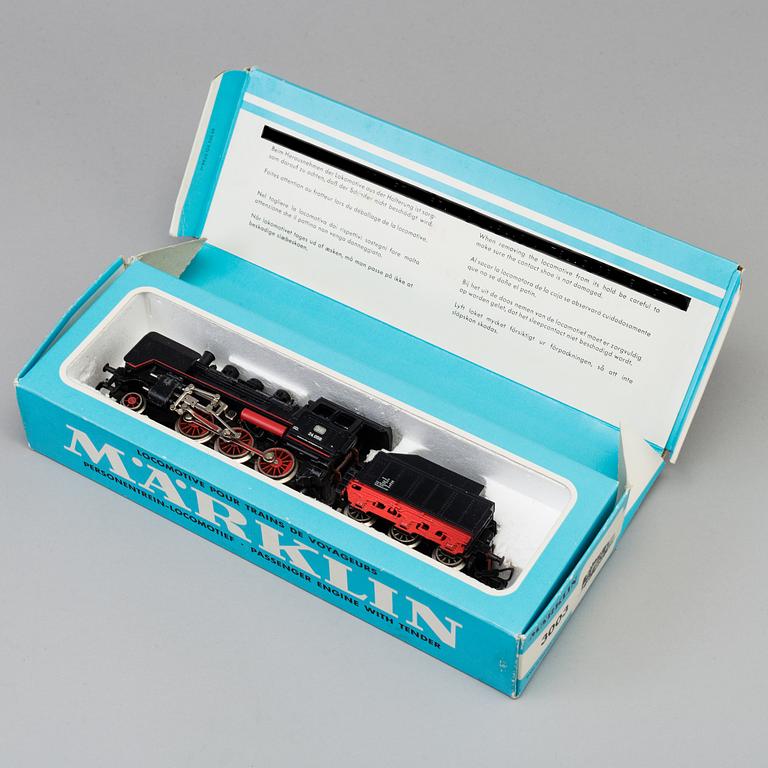A second half of the 20th century  Märklin locomotive, Germany.