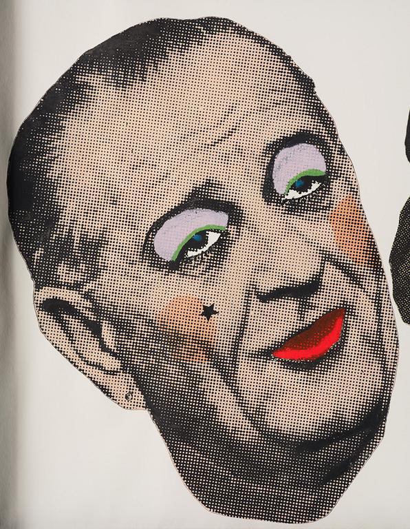 Jim Dine, "Drag - Johnson and Mao".