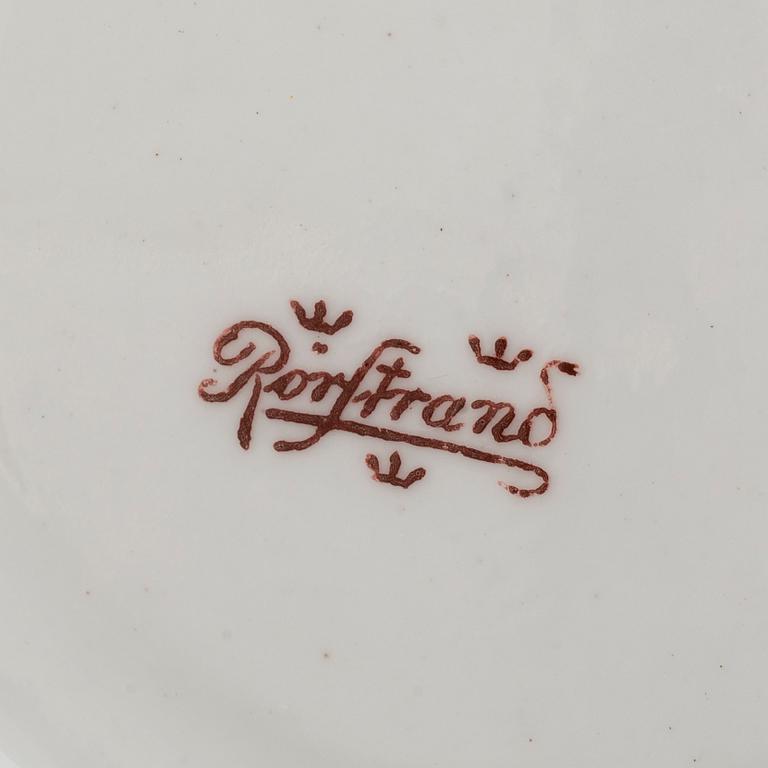 KAFFESERVIS, 43 delar, porslin, Rörstrand omkring 1900.