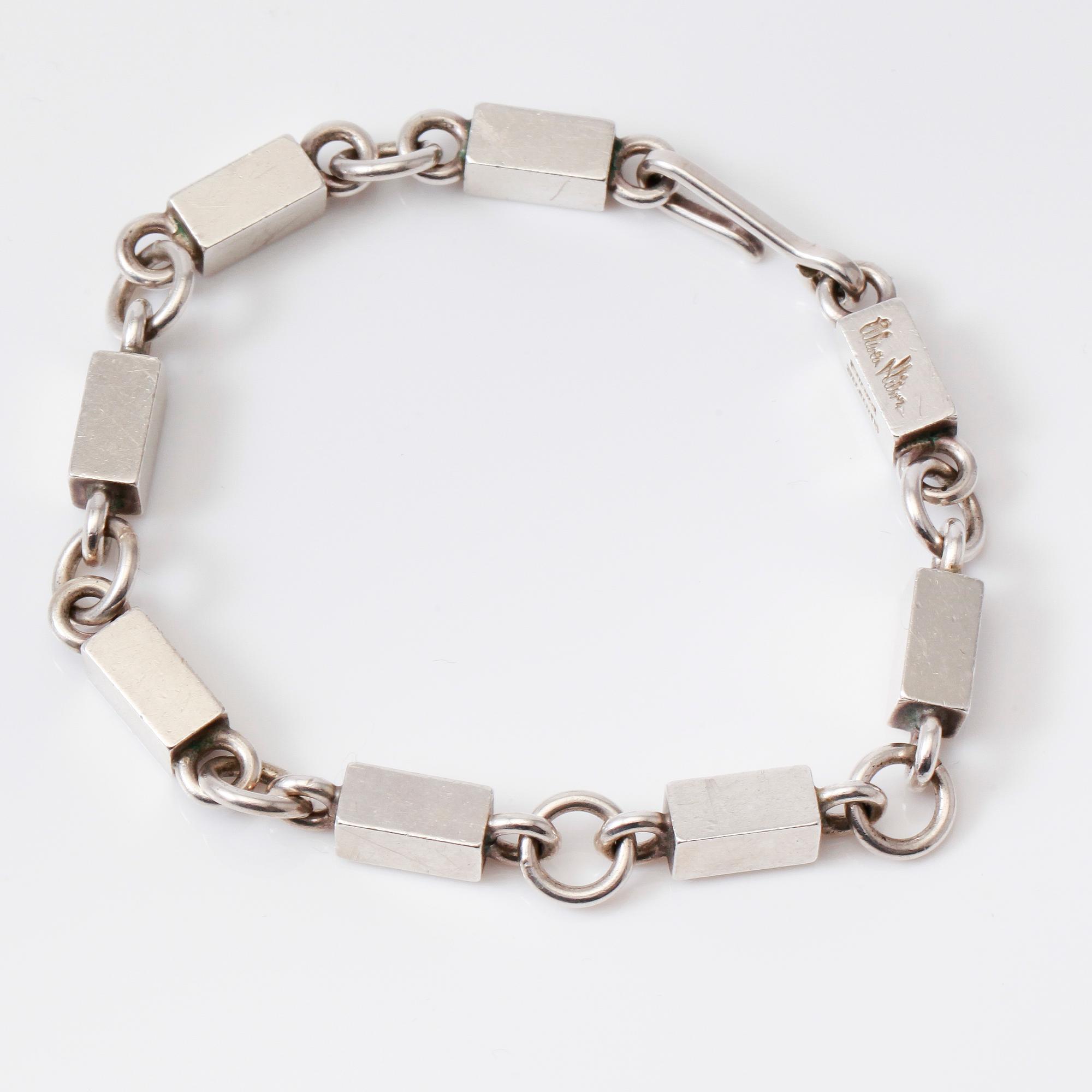 ARMBAND, sterlingssilver, Wiwen Nilsson, Lund 1958.