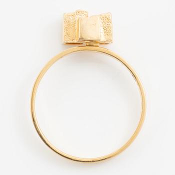 Björn Weckström, ring, 18K guld, Finland, för Lapponia.