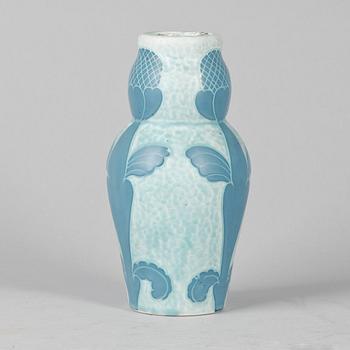 VAS, stengods, sgrafitto,  jugend, Josef Ekberg, Gustavsberg.