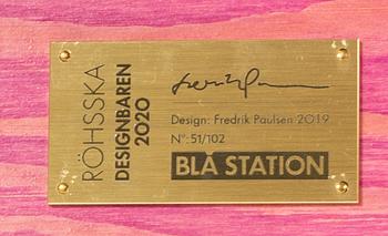 FREDRIK PAULSEN, "Röhsska"Designbaren, chair, Blå Station 2020, Chair 51/102.