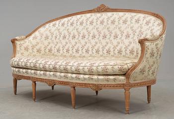 SOFFA. Frankrike, 1700-talets andra hälft. Louis XVI.