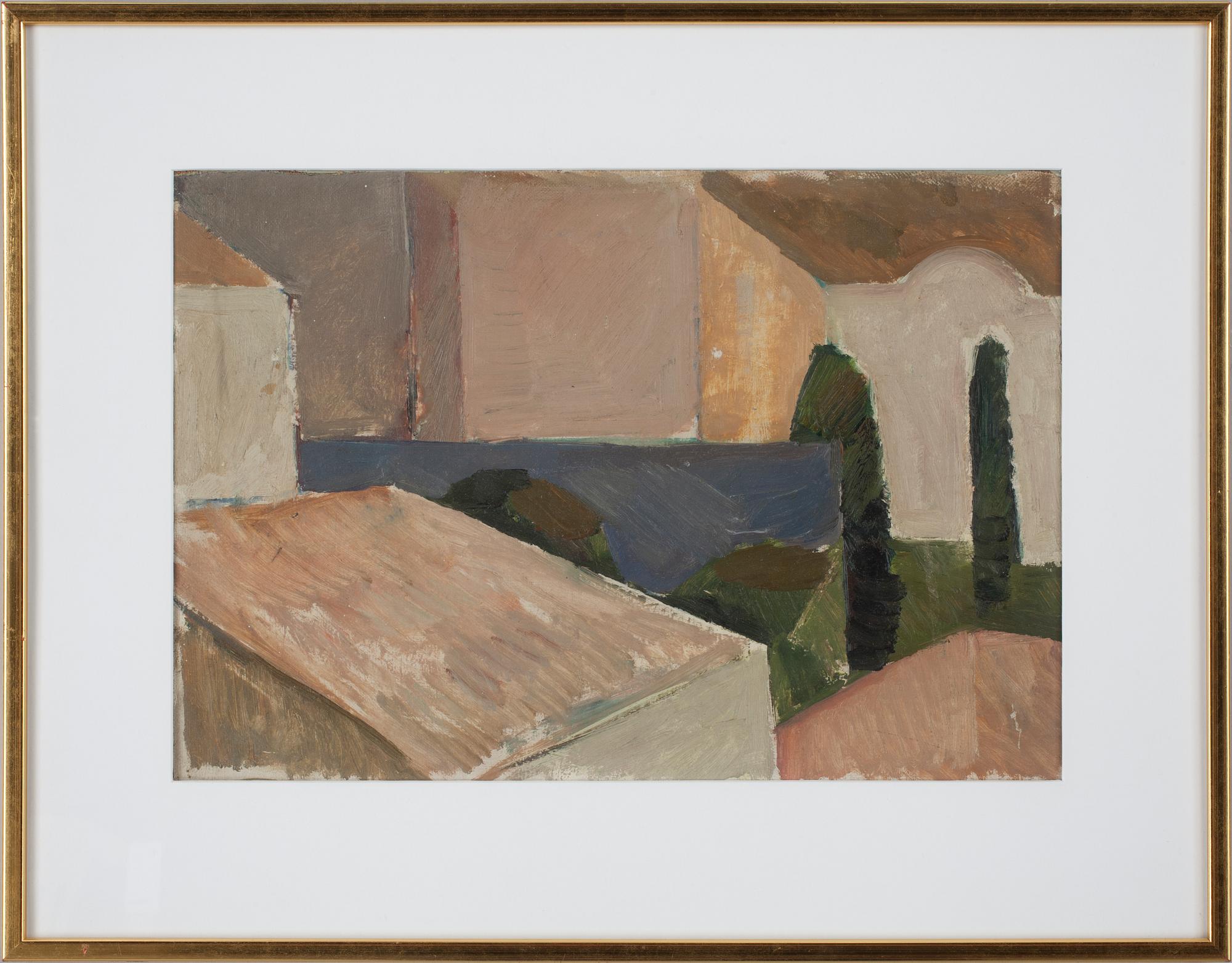 LARS WELLTON, olja på duk, sign á tergo på pannå.