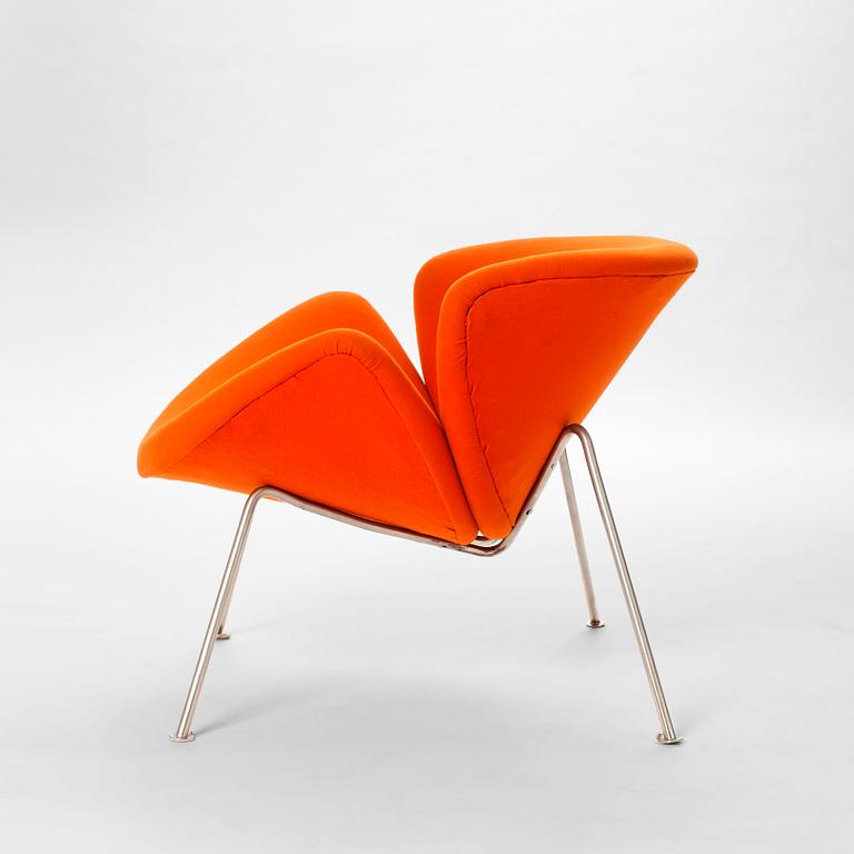 STOL, "Orange Slice", model no 437, Pierre Paulin, Airfort, formgiven 1960.