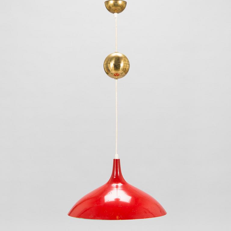 Paavo Tynell, a mid-20th century 'A 1965' pendant light for Taito.