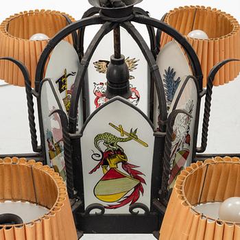 A ceiling light, first half of the 20th Century.