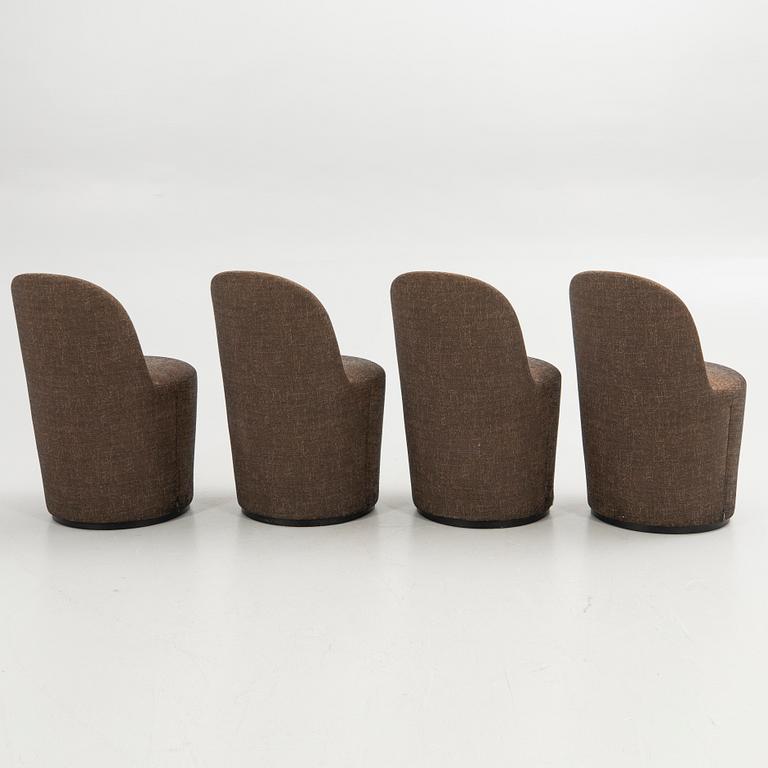 GamFratesi, chairs, 4 pcs, "Tail Chair", Gubi, Denmark.