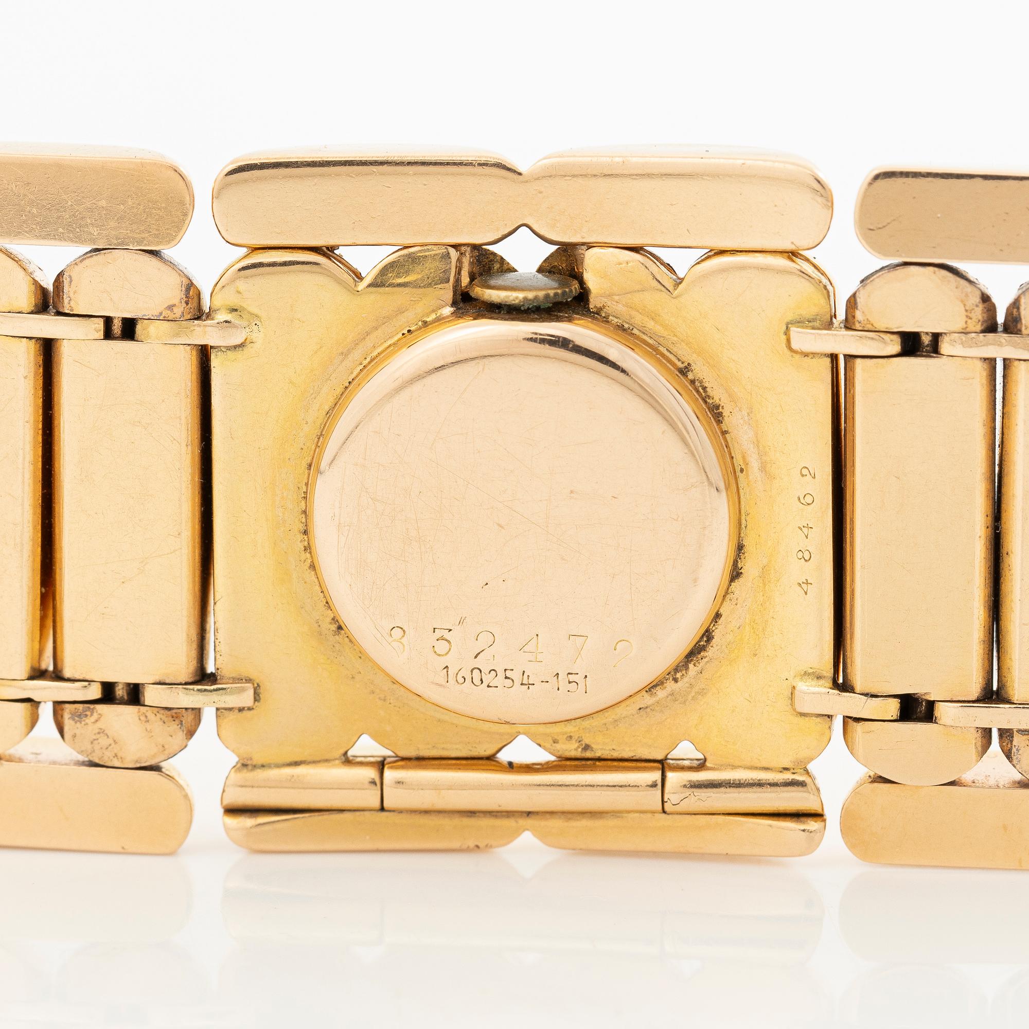 Universal Genève, “Cocktail Watch”, “Concealed Dial”, wristwatch, 26 mm.