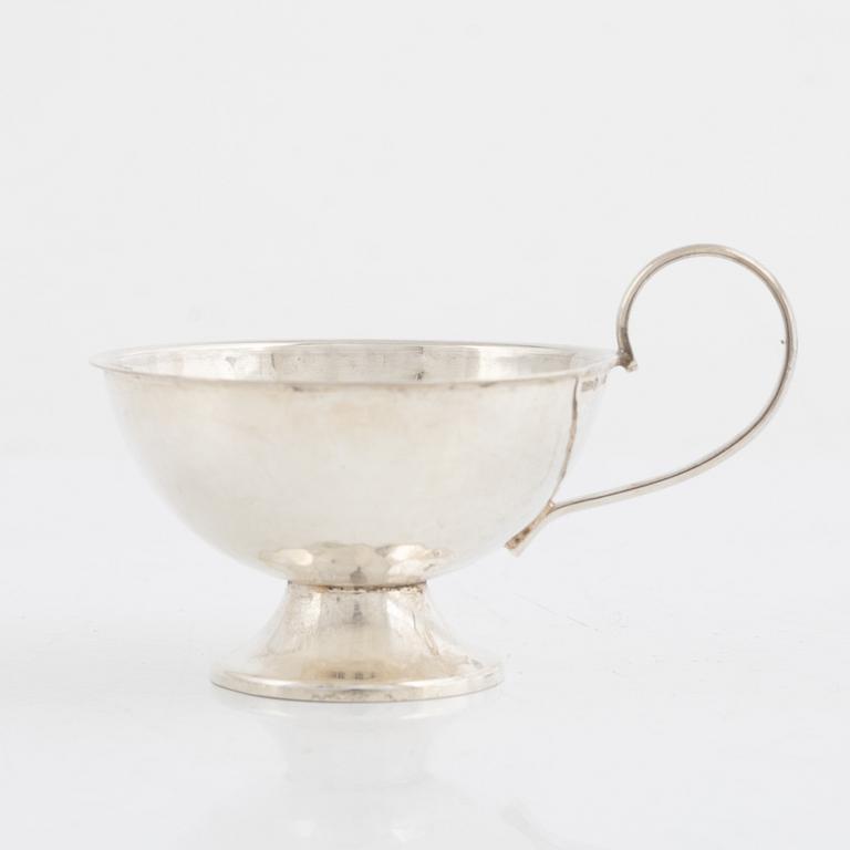 Twelve silver punch cups, Ceson, Gothenburg, 1968-77.