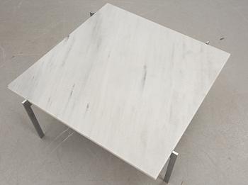 SOFFBORD, "PK 61", Poul Kjaerholm för Fritz Hansen, märkt samt etikettmärkt 1987.