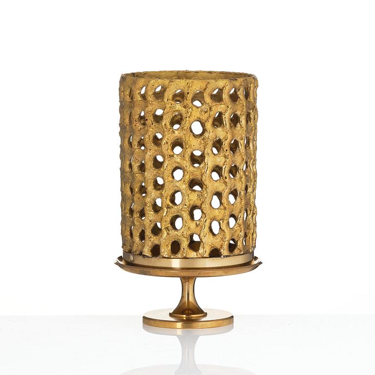 Pierre Forssell, ljuslykta, Skultuna, 1988.