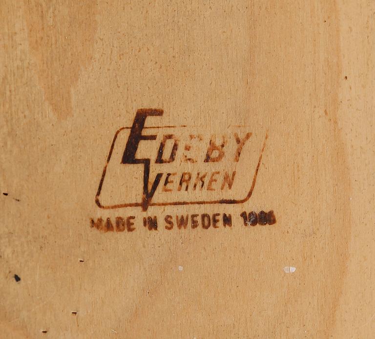 STOLAR, 4 st, "Fanett", Ilmari Tapiovaara, Edsbyverken, 1960-tal.