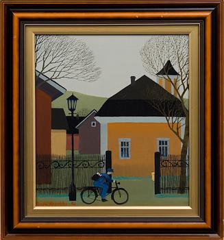 PENTTI KOIVIKKO, olja på pannå, signerad och daterad -81.