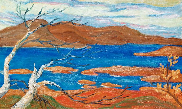 Helmer Osslund, "Torne Träsk om våren".