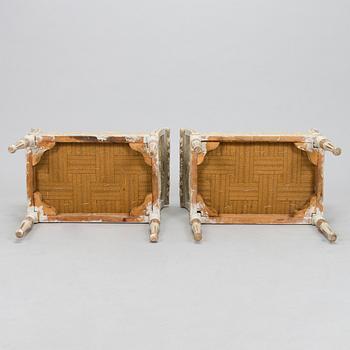 Banketter, ett par, omkring år 1800, Sengustavianska.