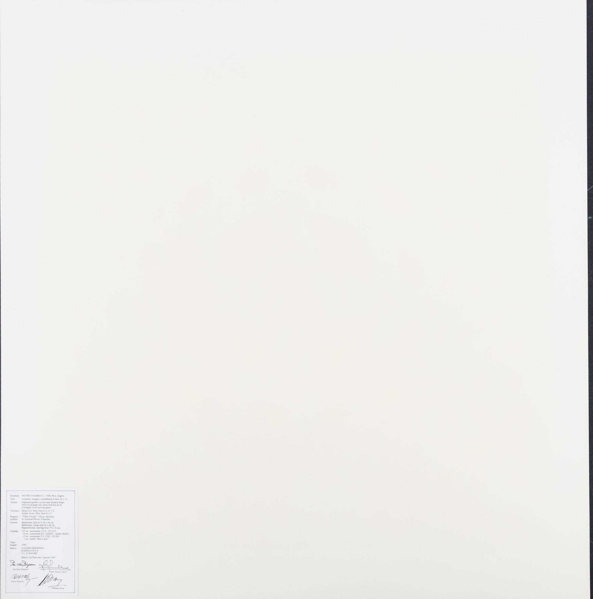 Victor Vasarely, "Louisiana 3".