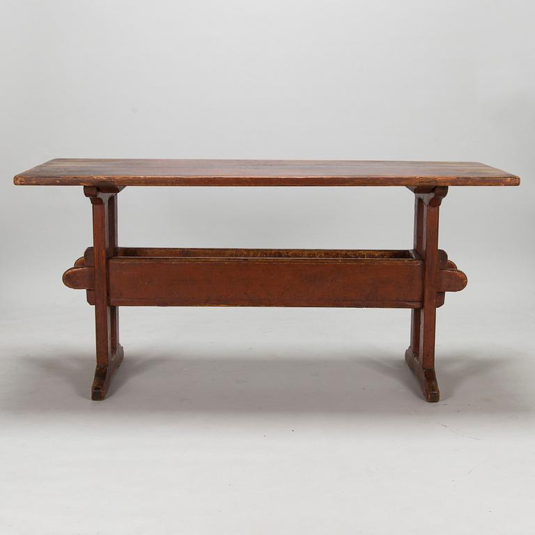 Bockbord, allmoge, Finland, 1800-talets början.