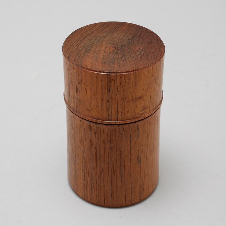 JOHANNES RIEBER, tobacco box, his own workshop, approx 50 samples between 1965-70.