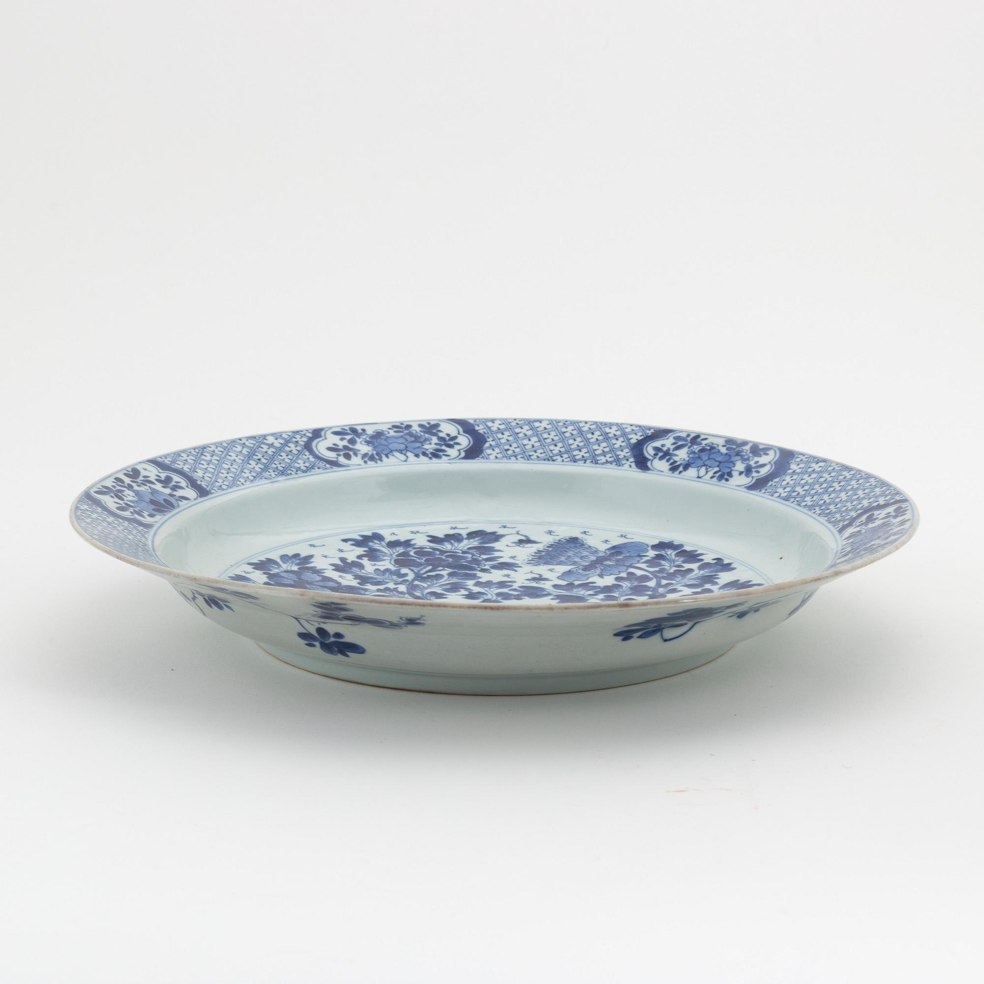 Fat, porslin. Kina, Qing dynastin, Kangxi (1662-1722).