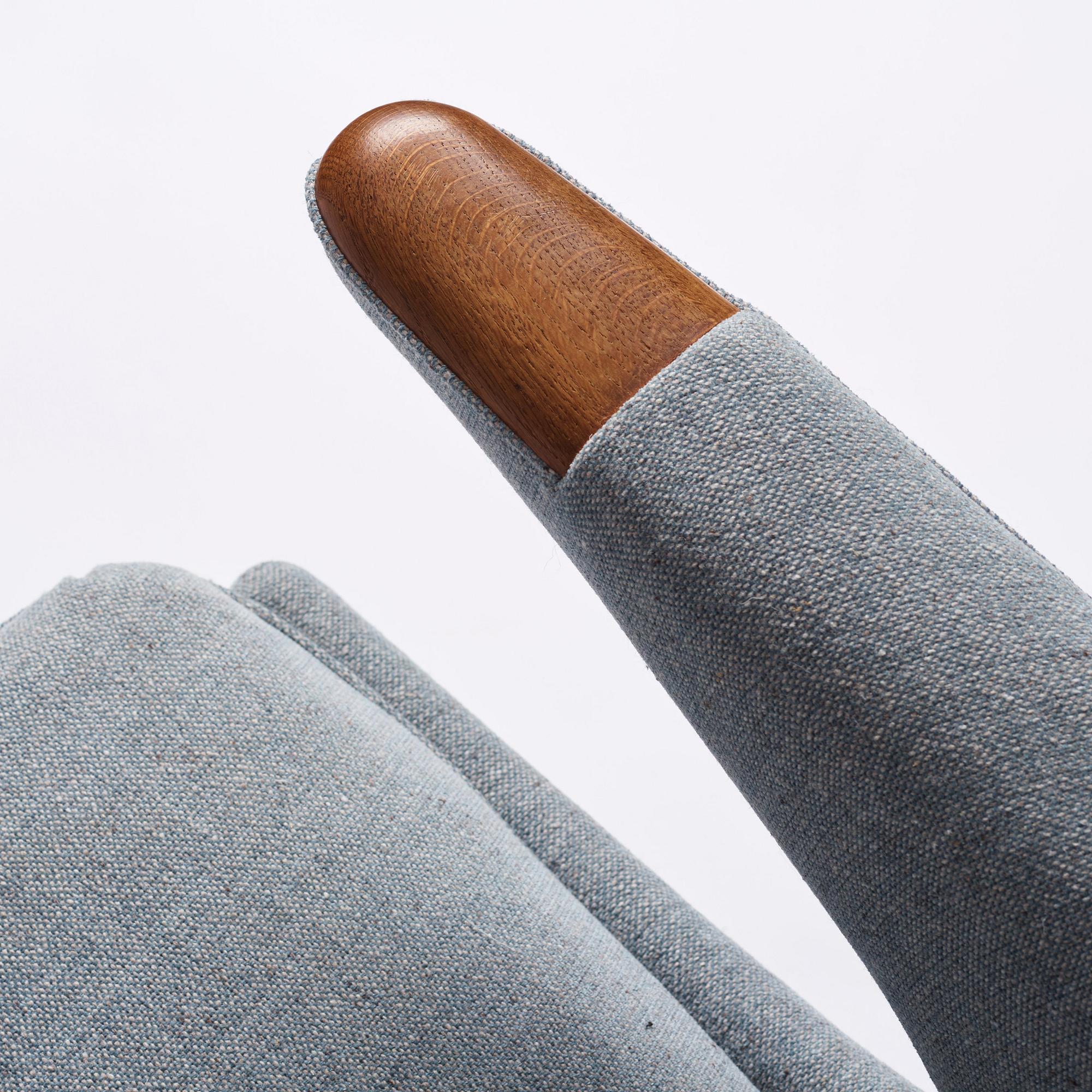 Hans J. Wegner, a 'Papa Bear' easy chair, AP-stolen, Denmark 1950-60s.