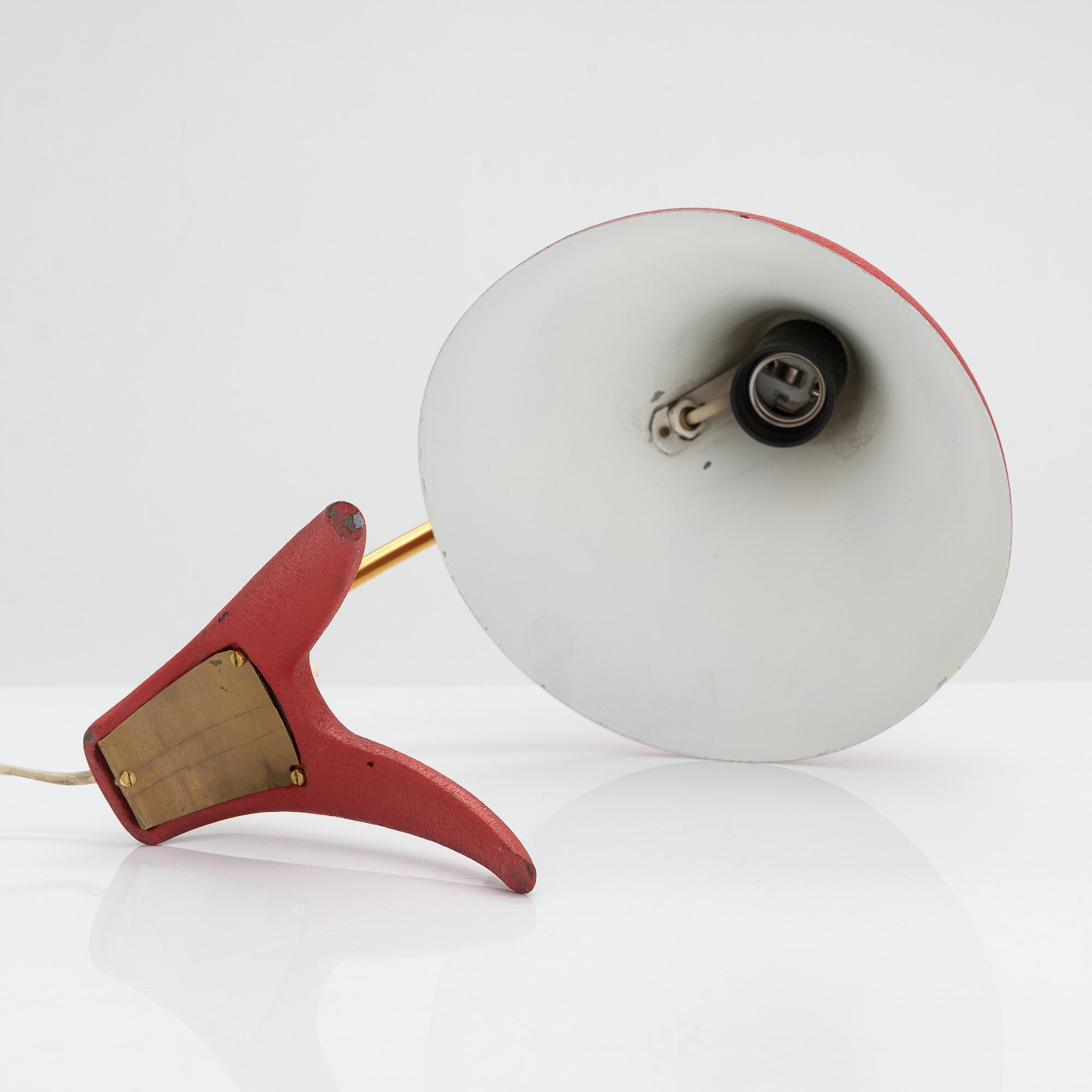 Erik Wärnå, a 1950s table light for EWÅ, Värnamo, Sweden.