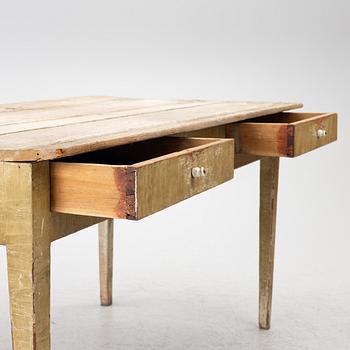 Table, folk art, 19th century.