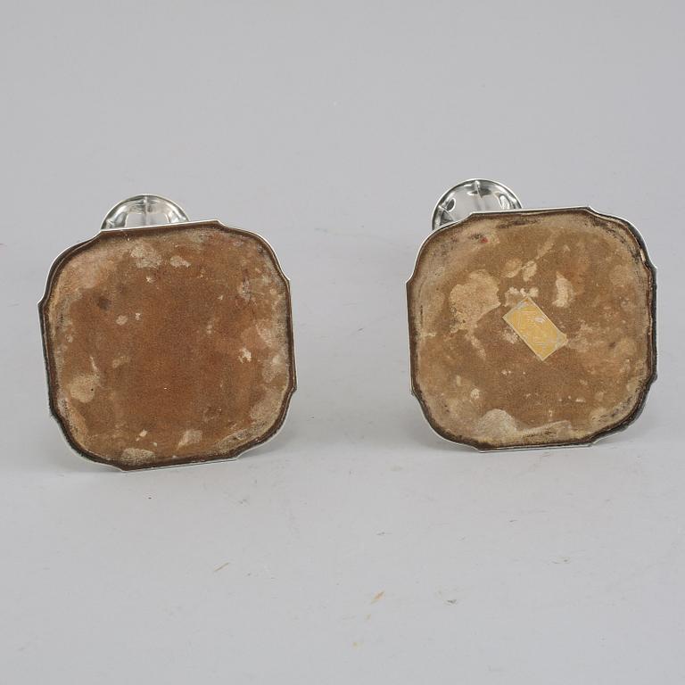 LJUSSTAKAR, silver, Cesons Guldvaru AB, Göteborg, 1955.