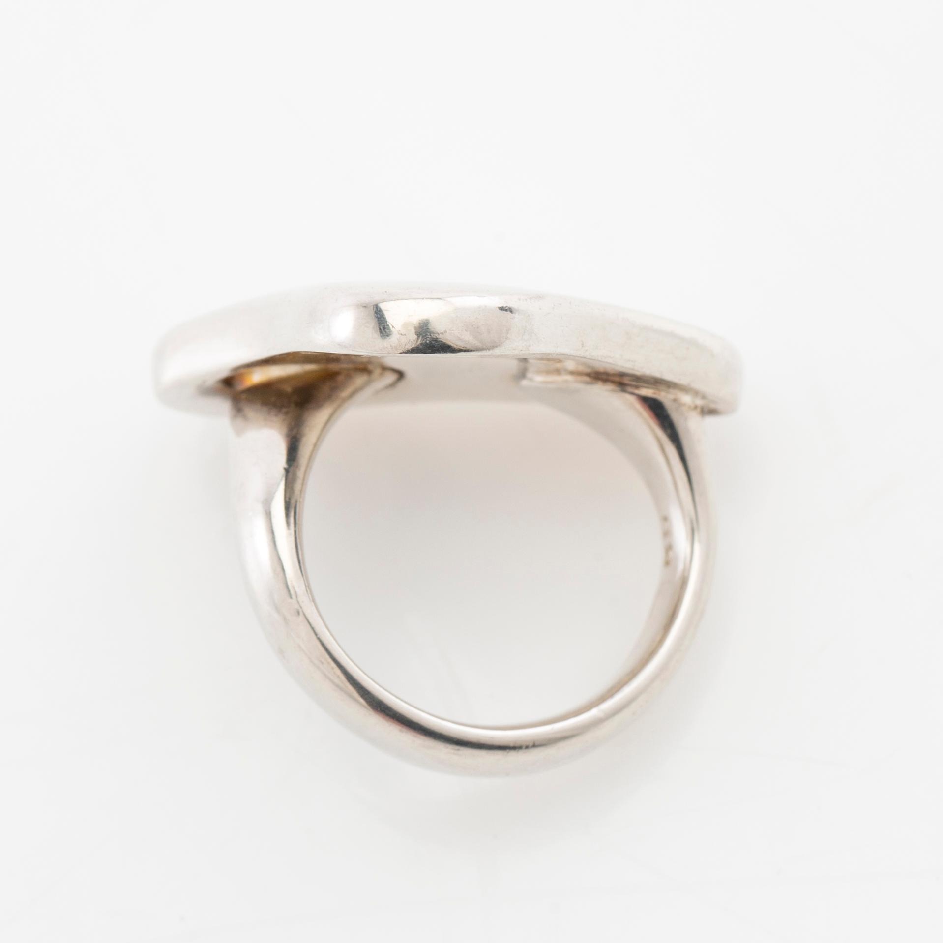 Regitze Overgaard, Ring modell nr 463 sterlingsilver, Georg Jensen.