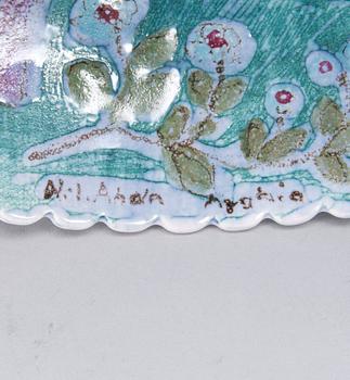 SKÅLAR, 3 st, keramik, signerade Hilkka-Liisa Ahola, Arabia.