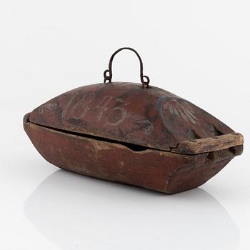 A Swedish provincial box, 18th/19th Century.