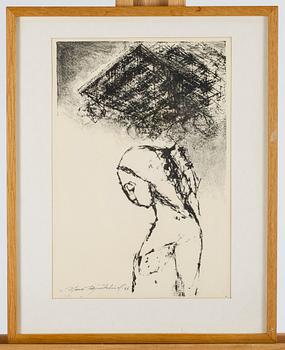 HANS BJÖRKLIND, litografi, signerad och daterad.