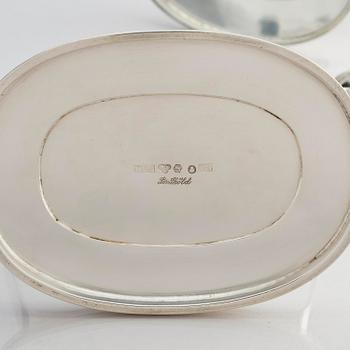 Carl Fredrik Carlman, a pair of silver candlesticks, design by Per Sköld, Stockholm, Sweden 1945.