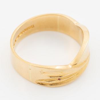Lapponia, ring 18K gold, Finland 1981.