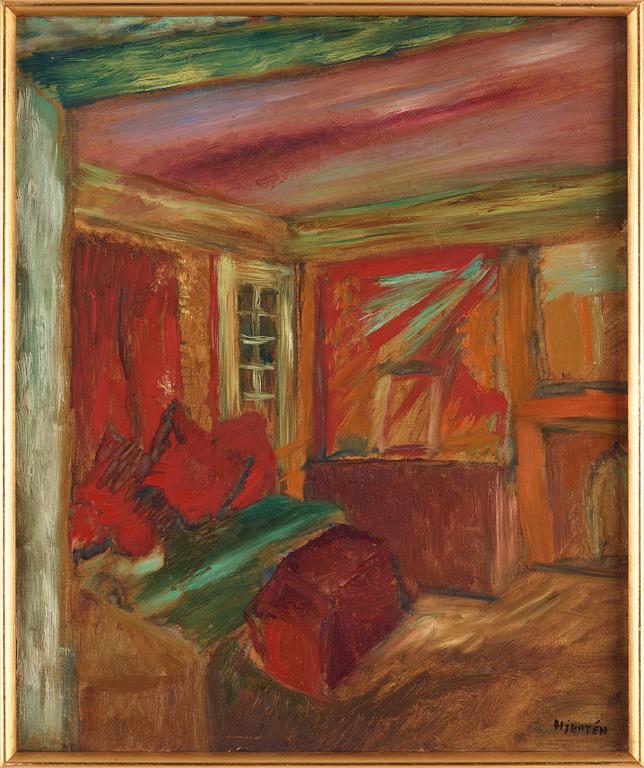 Sigrid Hjertén, "Röd interiör".