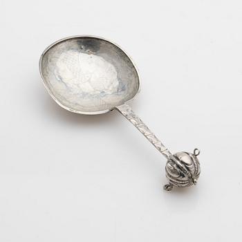 Soup spoon, silver, Conrad Gadd (active 1725–1750), Kristianstad.